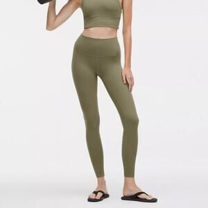 Lululemon Instill HR Tight Pant Legging Size 12 BRZG Bronze Green New